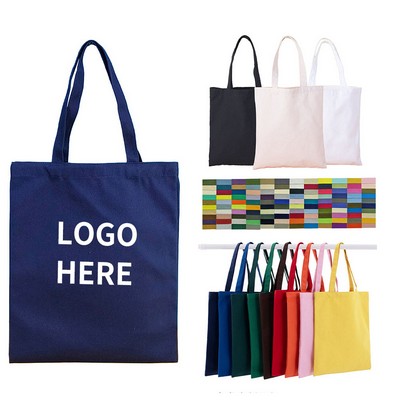 Durable Cotton Canvas Tote with Web Straps